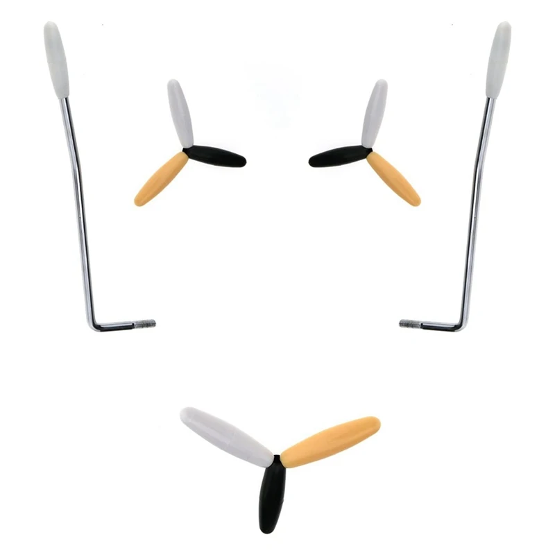 2 Pezzi 5/6Mm Thread Tremolo Arm Whammy Bar, Braccio Tremolo In Metallo Con Punta Per Sistema Tremolo Per Chitarra Elettrica Stratocaster