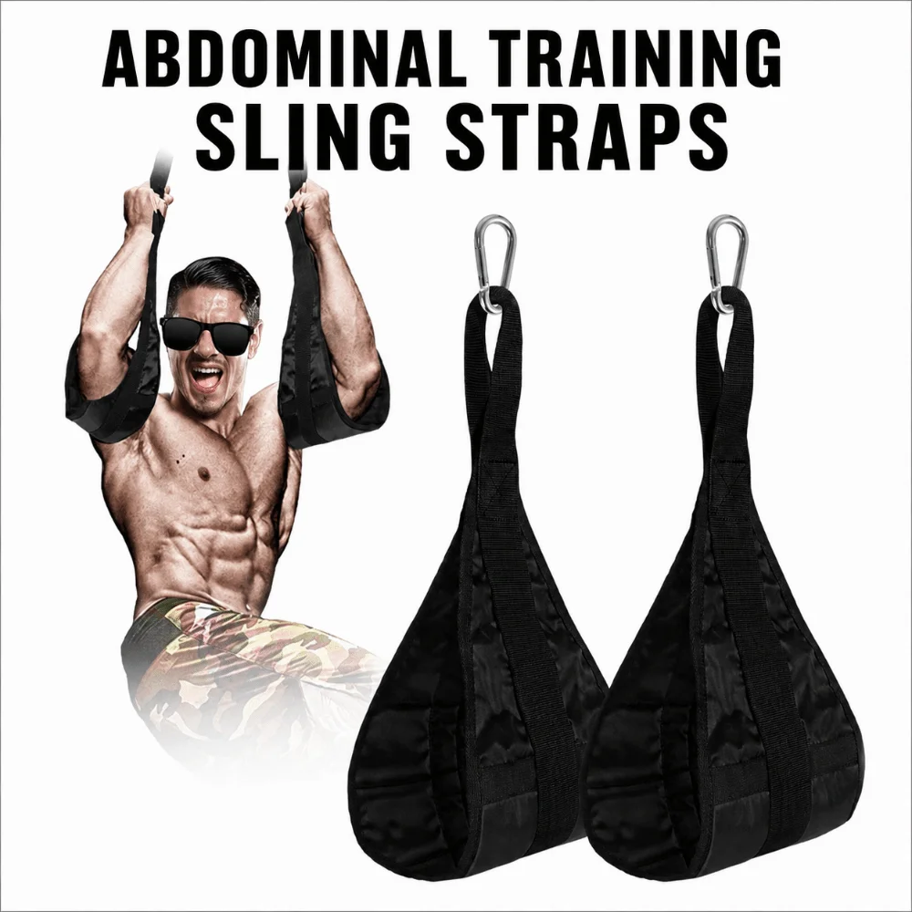 Sturdy and Comfortable Indoor Pull-Up Assist Strap for Core and Abdominal Training