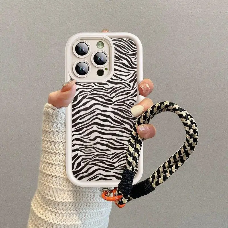 Leopard Print Universal Lanyard Phone Case Cover