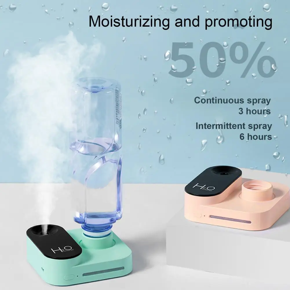 Side Night Light Electronic Component 28MM USB Water Bottle Humidifier for Vehicles