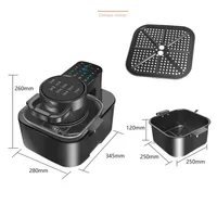 9L Smart Air Fryer Home Multi-functional Large Capacity Touch Screen Non-stick with Reservation Feature Perspective Oven 6