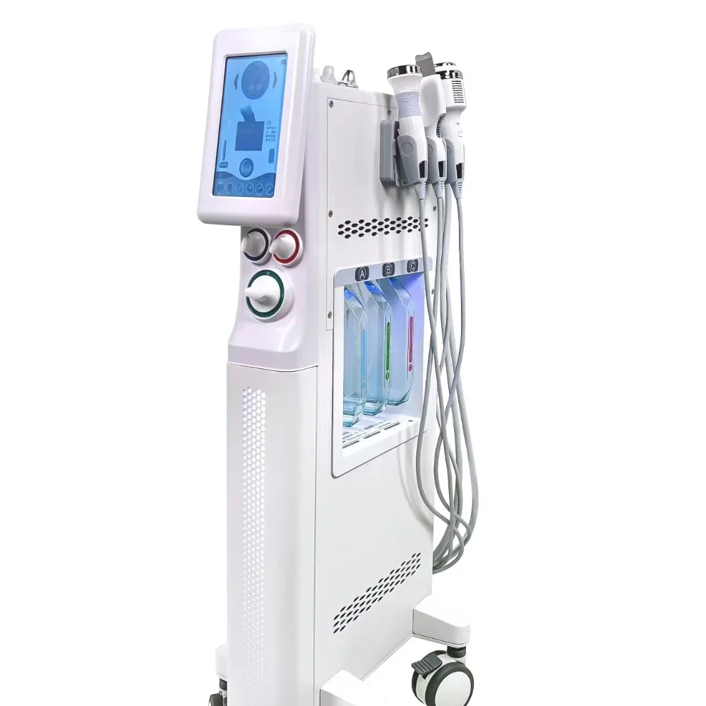 Newest Microdermabrasion 6 in 1 Machine Beauty Salon Cleaning Hydra Special Bubble Pen Skin Big Bubble Beauty Facial Instrument