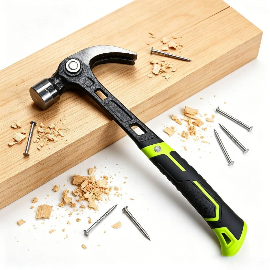 조정 가능한 각도 클로 해머 목공 목공용 고 탄소강 단조 헤드 못 제거 DIY 수공구