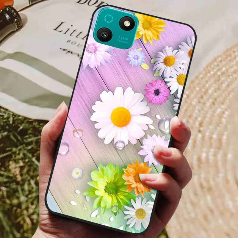 Shockproof Black Silicone TPU Phone Case Cover