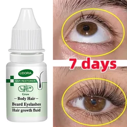Fast Eyelash Growth Serum Natural Eyelashes Eyebrows Enhancer Fuller Thicker Lashe Treatment Hair Growth Product Korean Cosmetic