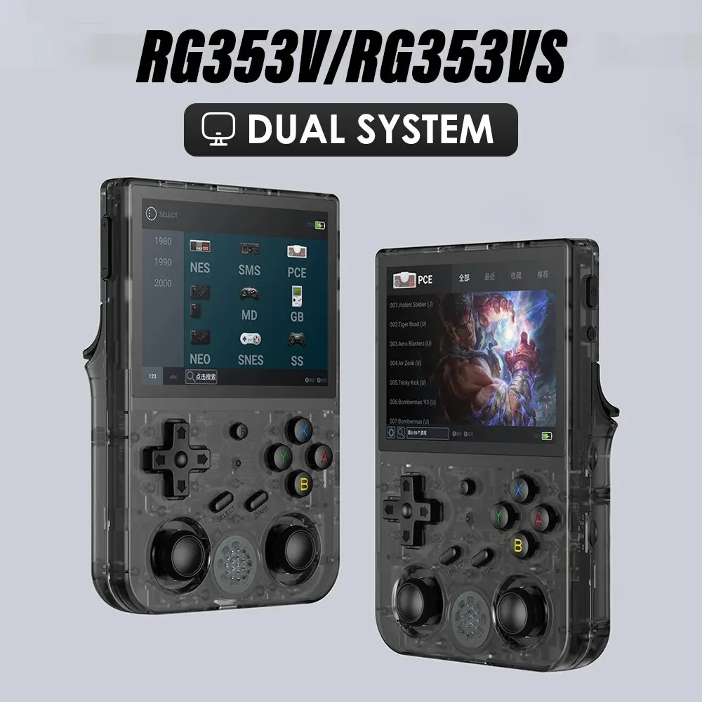 Anbernic rg353v rg353vs handheld gam konsole 3.5 
