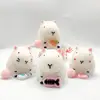 Random 1PC Pink White Capybara Squeezing Toys Squishy Toys Capybara Stress Relief Toys Pinch Stretch Decompress Stress Toys 5