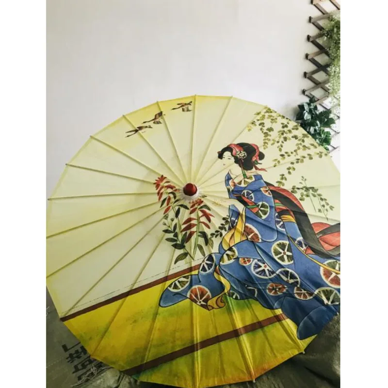 Women Umbrella no Waterproof Dance Sunscreen Chinese Hanging Roof Decor Ombrello Parapluie Femme Regenschirm Japan Umbrella japanese umbrella