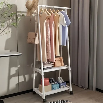 Appendiabiti autoportante versatile con ruote: appendiabiti salvaspazio per camera da letto, soggiorno e ingresso 1