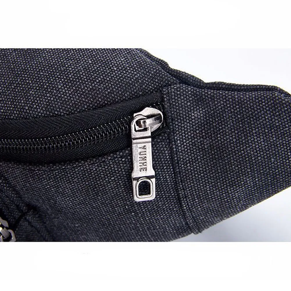 

Pack Waist Bag Package Sports Travel Waist 29x10x2cm Bag Belt Canvas Fanny Mens Money Useful Brand New Durable