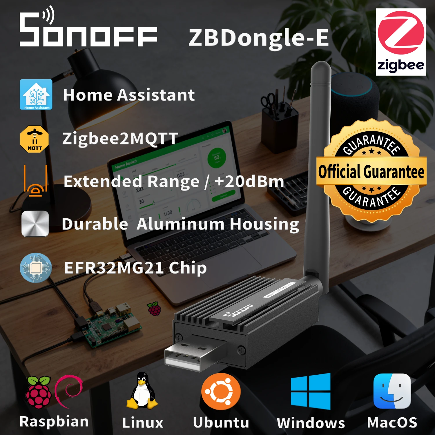SONOFF Zigbee 3.0 USB Dongle - Enhanced Home Automation Coordinator with Local Control, Special Offer
