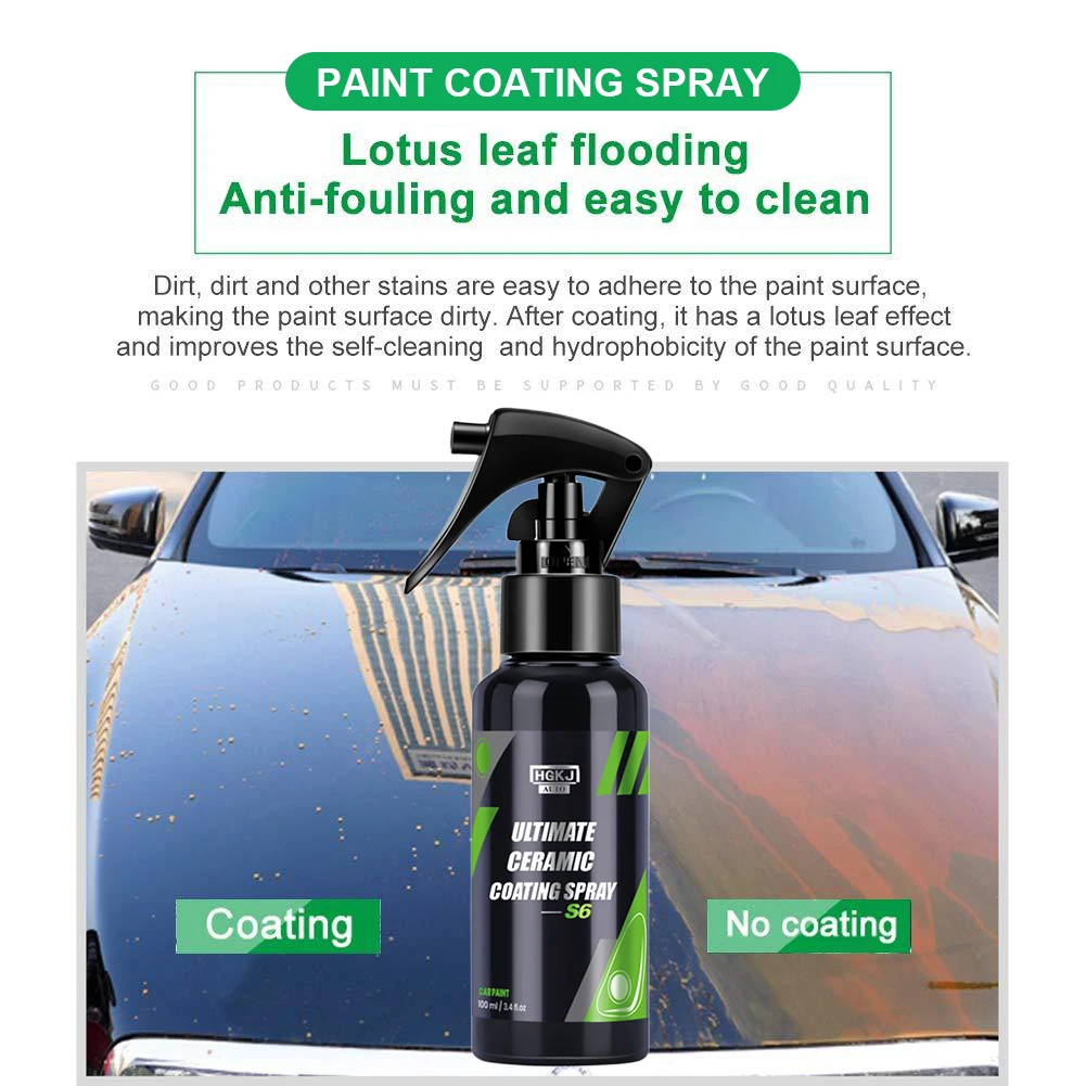 50/100ML Ceramic Coating For Auto Paint Non-Toxic Liquid Coating Odorless Car Ceramic Nano Car Scratch Quick Repair