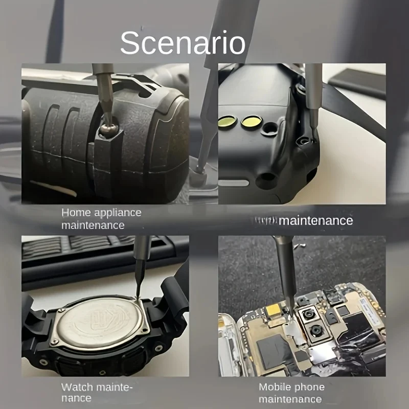 25-in-1 미니 정밀 드라이버 세트, 일자형 및 십자형 소형 드라이버, 전자제품 및 소형 기기 수리 도구