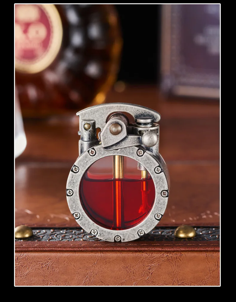 レッド f60361 クリア 金 ヴィンテージグラインディングホイールポータブル灯油ライター、防風オープンフレーム、純粋な手彫りヴィンテージ灯油真鍮 ライター、再利用可 キャンドル レトロフリップ サイドスライドフリップトップ ヴィンテージグラインディングホイール ... 多機能メタルデスクトップ詰め替えライターフレームシガーライター、デスクトップ詰め替えブタンガスレッドフレームメタル防風ライター、男性