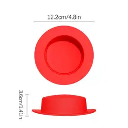 Silicone Airtight & Leak - Proof Reusable Cup Covers (A)