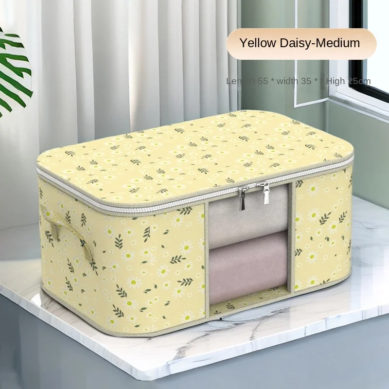 Quilt Storage Bag For Clothes And Luggage Moving Bag Large Capacity Waterproof Moisture-Proof Cotton Quilt Finishing Bag #3770 6