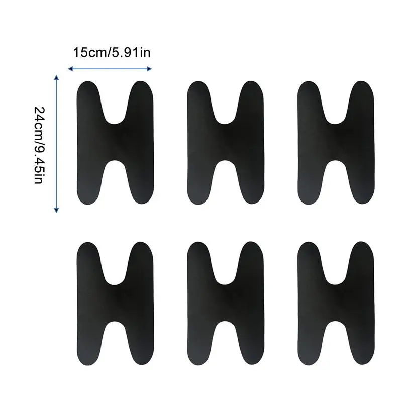 Ski Boot Inserts Snowboard Foam Fitting Padding 6x Ski Boot Fitting Foam Ankle Wrap Pads Inserts Protector For Skiing