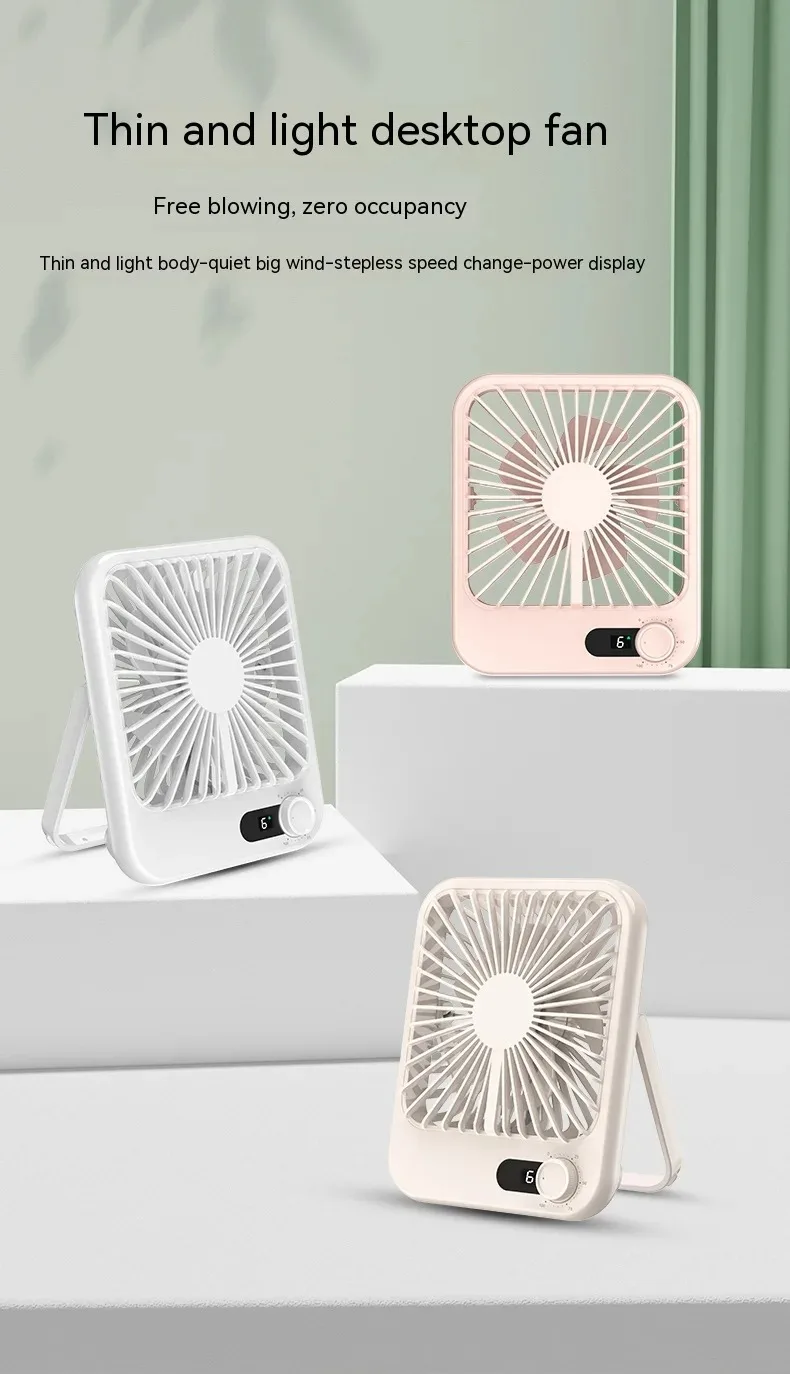 Square Portable Fan Portable Air Conditioners Fans for Room Camping Electric Rechargeable Mini Conditioning Large Hand Home