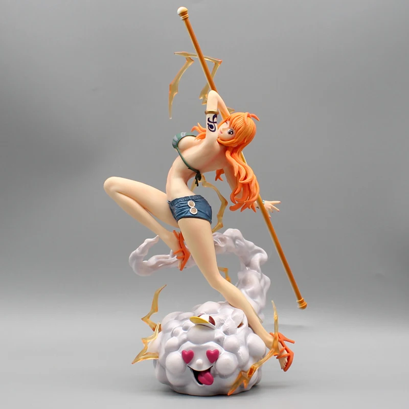 

New One Piece Figrues Nami Anime Figure Iu Popmax Sexy Hentai Figurine Pvc Statue Model Doll Collectible Room Desk Decora Toys