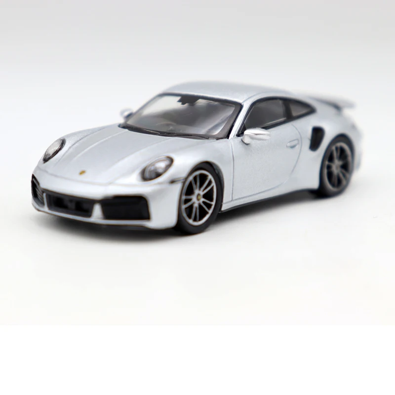 Die Cast 1/64 Scale Porsche 911 Turbo S Gt Sports Car Simulation Alloy Static Car Model Children's Toy Souvenir Model