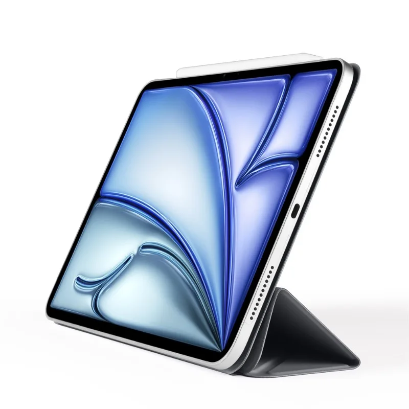 Sleek Magnetic Detachable Tablet Stand Cover with Foldable Design