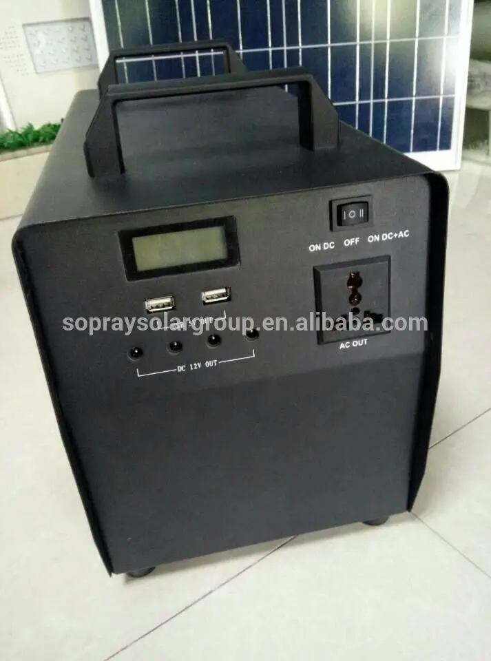 집 전체 220V 2000W 휴대용 태양 광 발전기 가정 태양 광 시스템 실행 시스템