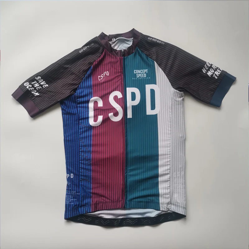 CSPD-男性用軽量通気性サイクリングシャツ、ミルクシルク自転車