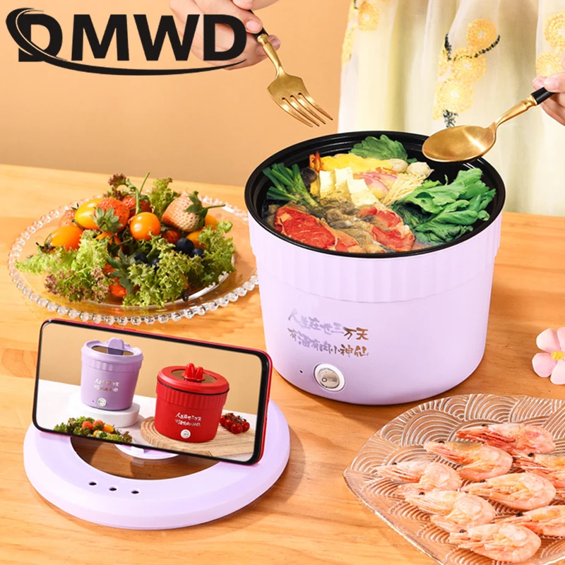 110V Mini Electric Cooking Pot Multifunctional Rice Cooker