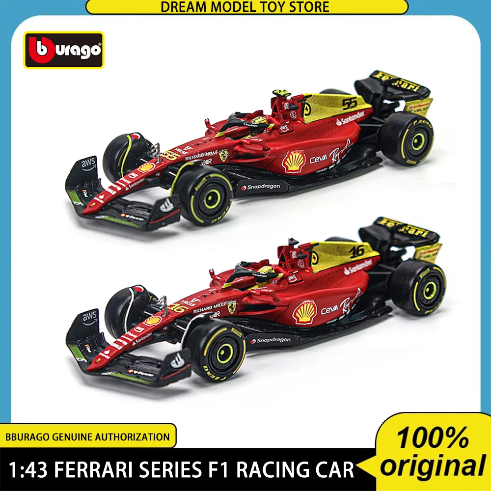 Bburago 1:43 SF24 RB20 RB19 las vegas W15 W14 F1-75 AMR23 Static Diecast Casting Alloy Model Car Collection Toy Birthday Gift 2