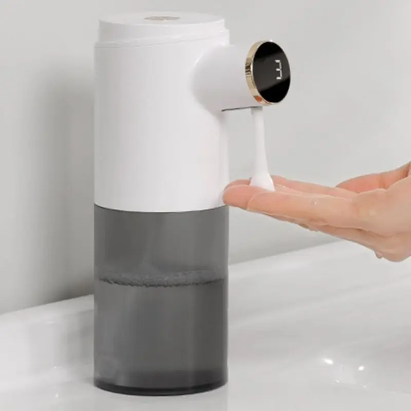 New Intelligent Foam Soap Dispenser Infrared Smart Sensor Soap Dispenser Bathroom Accessories Hand Detergent Automatic Dispenser intelligent non contact ir infrared sensor hand forehead hanging thermometer