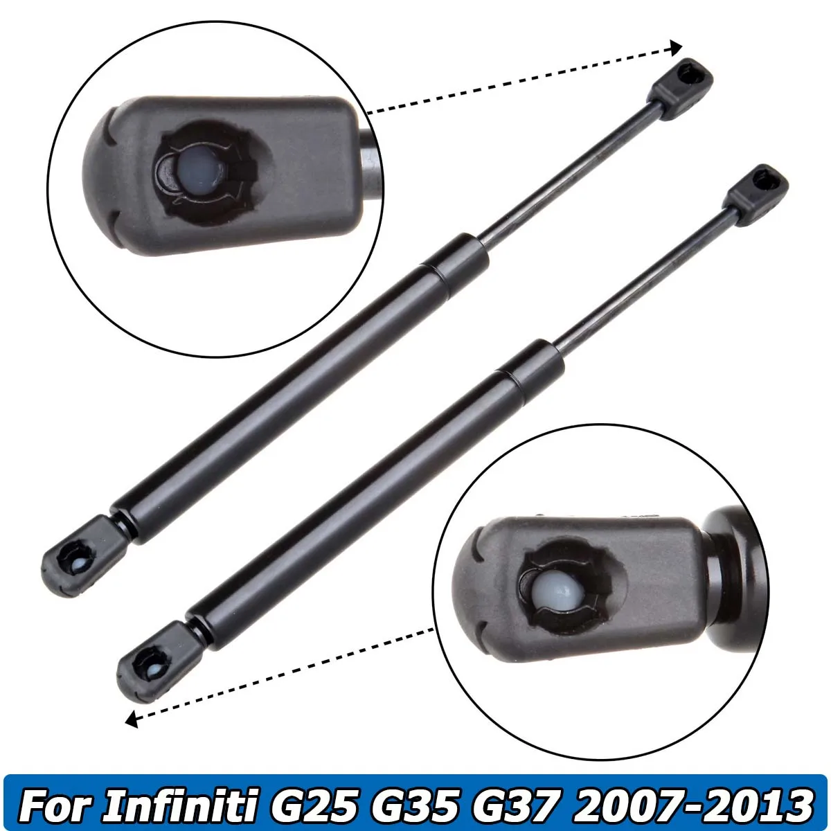 Front Hood Support Lifter Shock Gas Spring Strut Prop Bars 34cm For