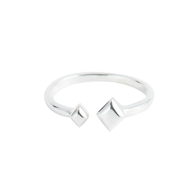 

STR8 Silver Heart Open Rings For Women Hypoallergenic Fashion Girl Sterling-jewelry