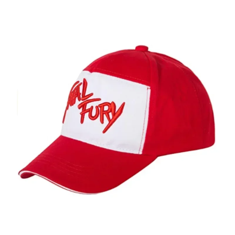 Baseball Cap Cosplay Adjustable Hat King of Fighters Fatal Fury Terry Bogard Unisex Outdoor Sports Prop Accessories
