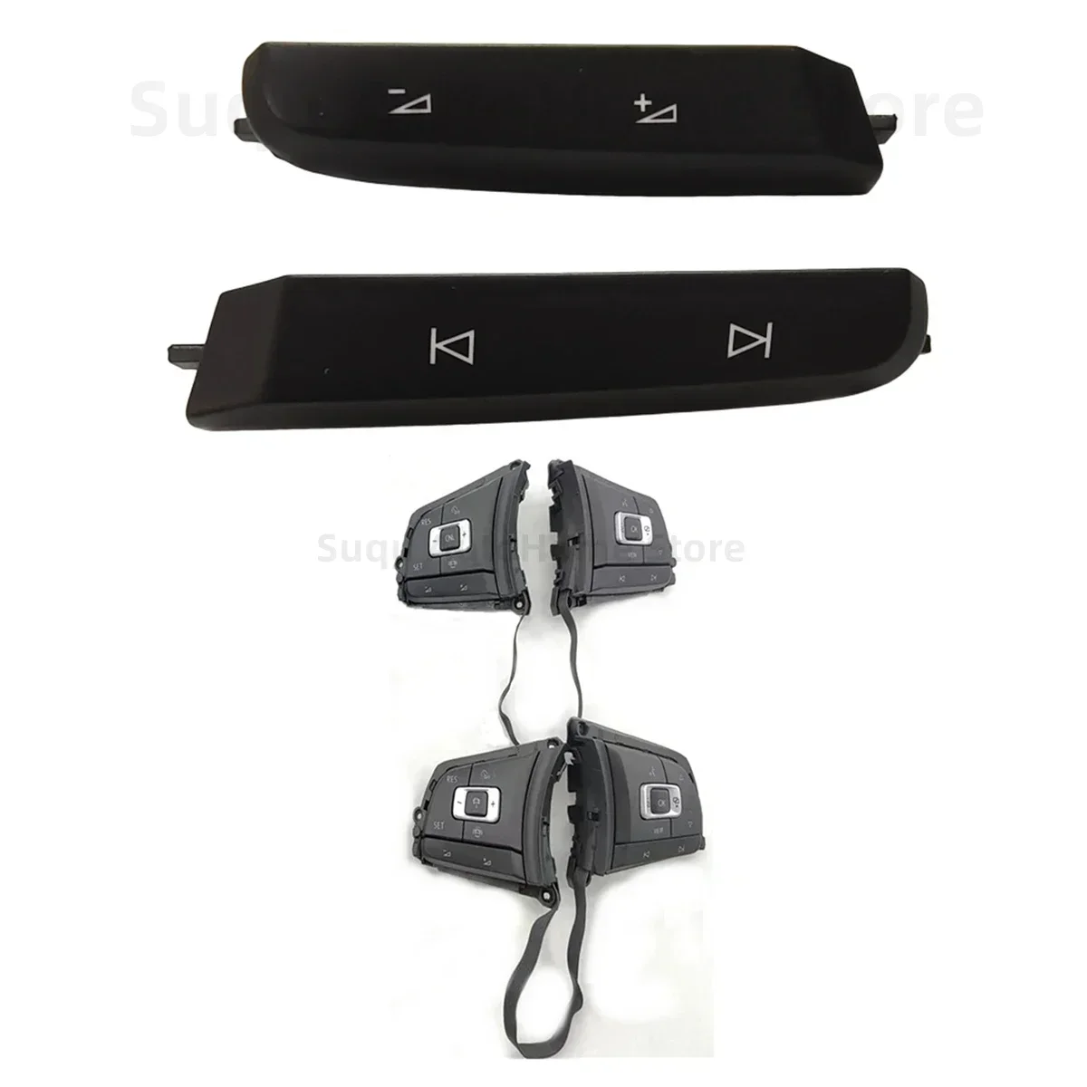 Per Vw Golf 7 7.5 Mk7 Tiguan Jetta Arteon R-Line Muslimatexlimax 1Pc Multifunzione Volante Pulsante Cap