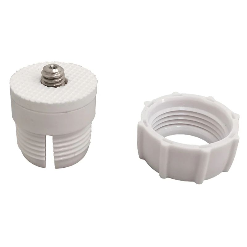 [E] 1/4 나사 - 17MM 볼 헤드 마운트 인터페이스 플라스틱 조인트 어댑터 (휴대폰 카메라, 차량용 마운팅 삼각대, 모니터, GPS 브래킷용)