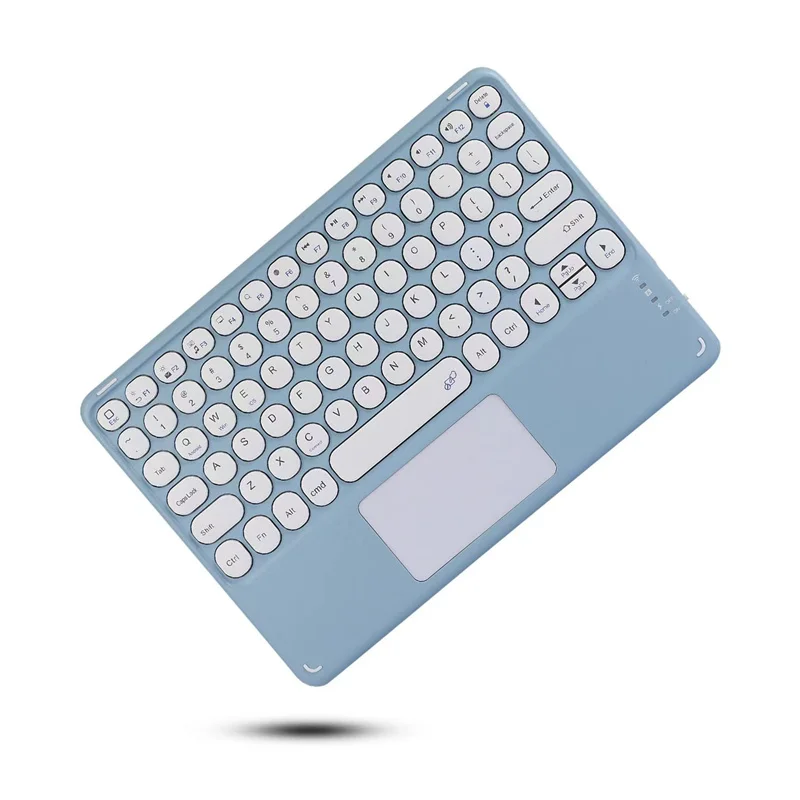 thumbnail image 1 of Teclado inalámbrico Bluetooth español con panel táctil hebreo coreano para IPad Pro Air para Xiaomi Huawei Android Windows Tablet teclado, 1 of 5