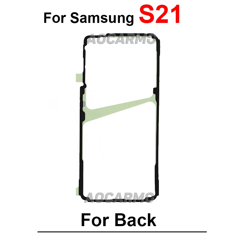 Back Adhesive For Samsung Galaxy S20 S21 FE S23 S22 Plus Ultra S21U Rear Cover Sticker Tape Glue