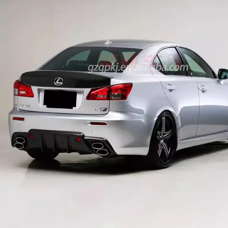 ISF version rear bumper rear lip rear turbulence for 2006-2012 Lexus is250/300 body kit