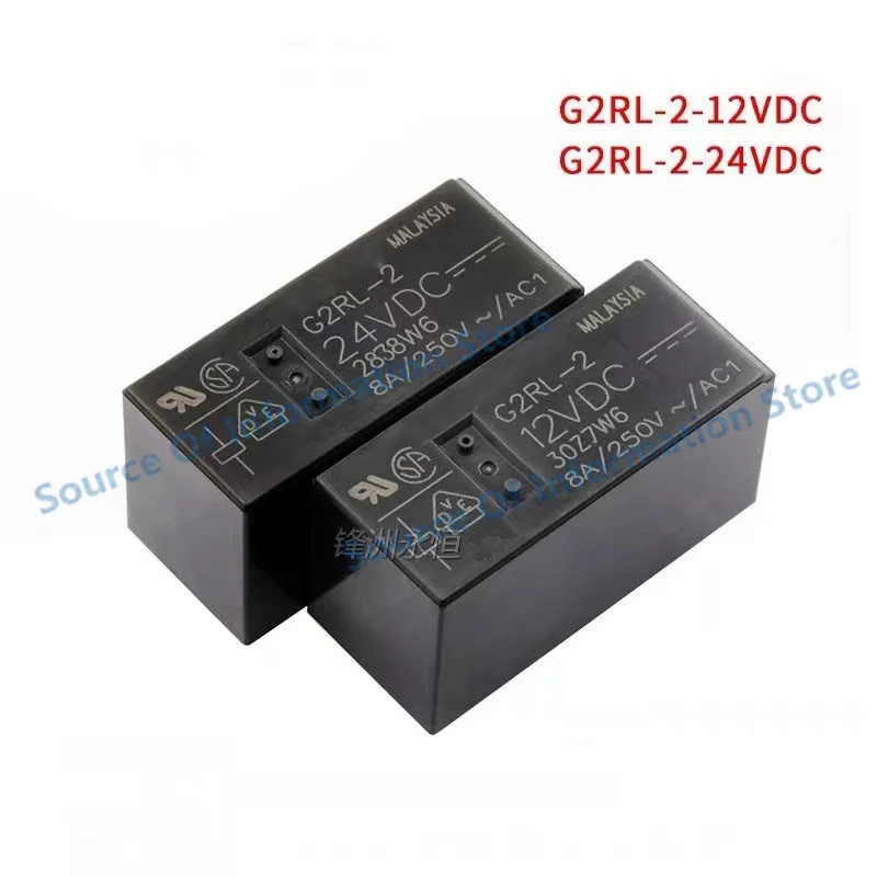 G2RL-2-12VDC 릴레이, G2RL-2-24VDC, DC5V, 12V, 24V, 8 핀, 5V, 12V, 24V, 100% , 신제품, 10 개