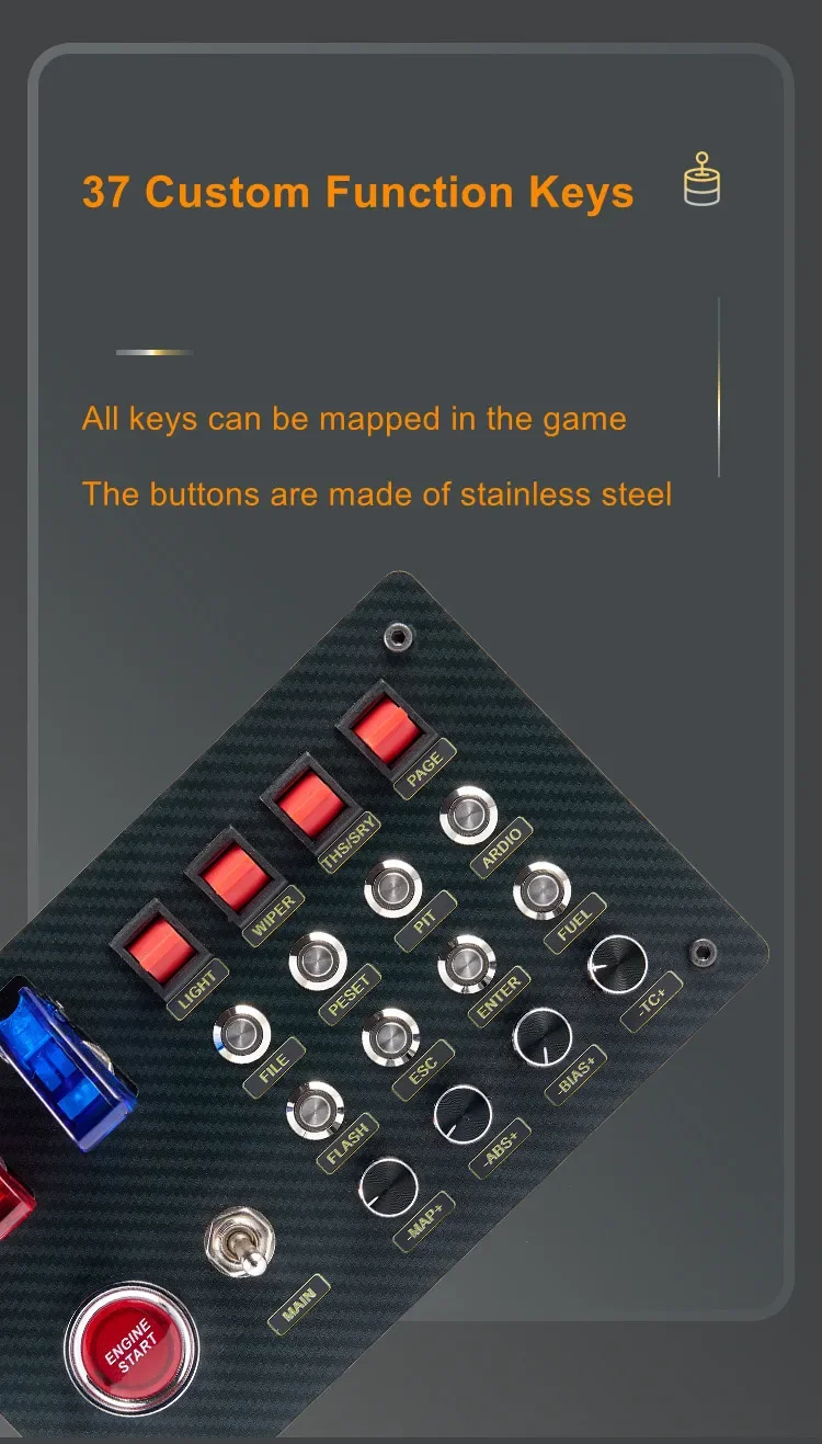 （ペトミレーシング様用）操作箱 ZQSR Simulates Racing Car Central Control Box