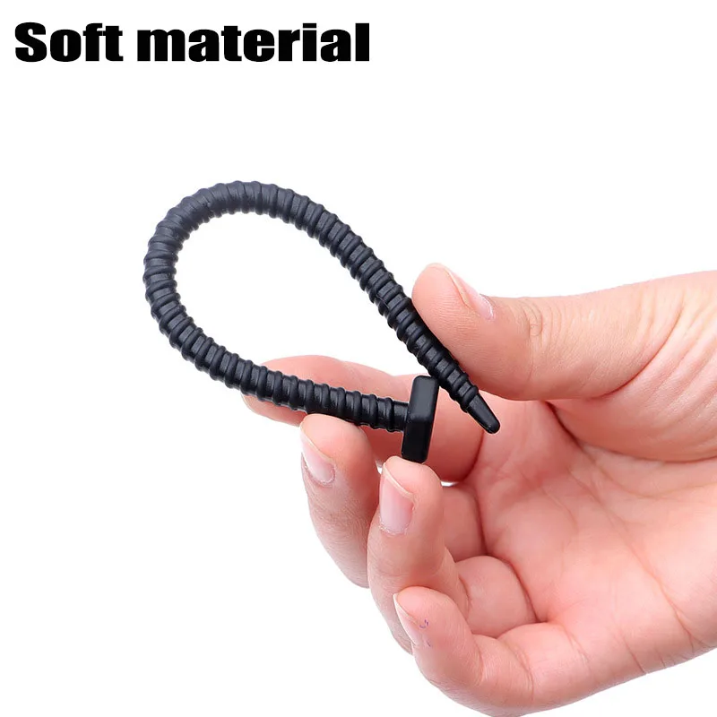 6 Sizes Soft Silicone Horse Eye Stick Urethral Dilator Horse Eye Stick Penis Rod BDSM Penis Plugs Stimulator Catheter Sex Toys
