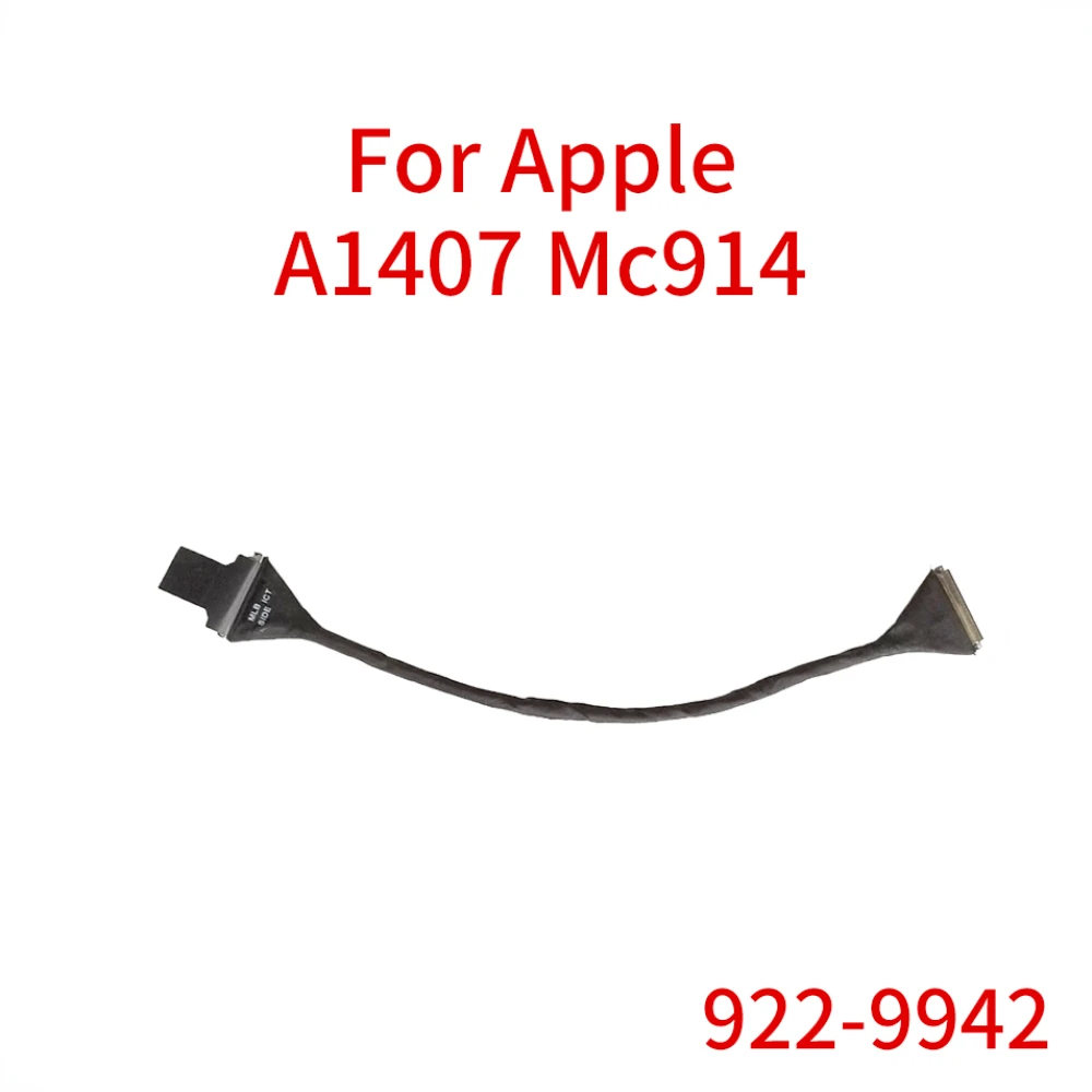 오리지널 LVDS LED LCD LVDs 스크린 디스플레이 포트 플렉스 케이블 922-9942, 애플 A1407 Mc914 27 인치 라이트닝 디스플레이 스크린 케이블
