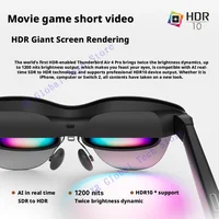 RayNeo Air 4 Pro smart AR glasses,Supports HDR10, 3840Hz, 4 speakers, 1200 nits,Micro-OLED dual-layer screen, clearer - Image 2