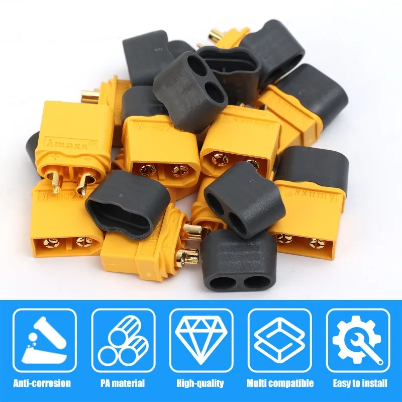 Connecteurs XT60H pour Batterie Drone - Lot de 1 à 20 Pièces