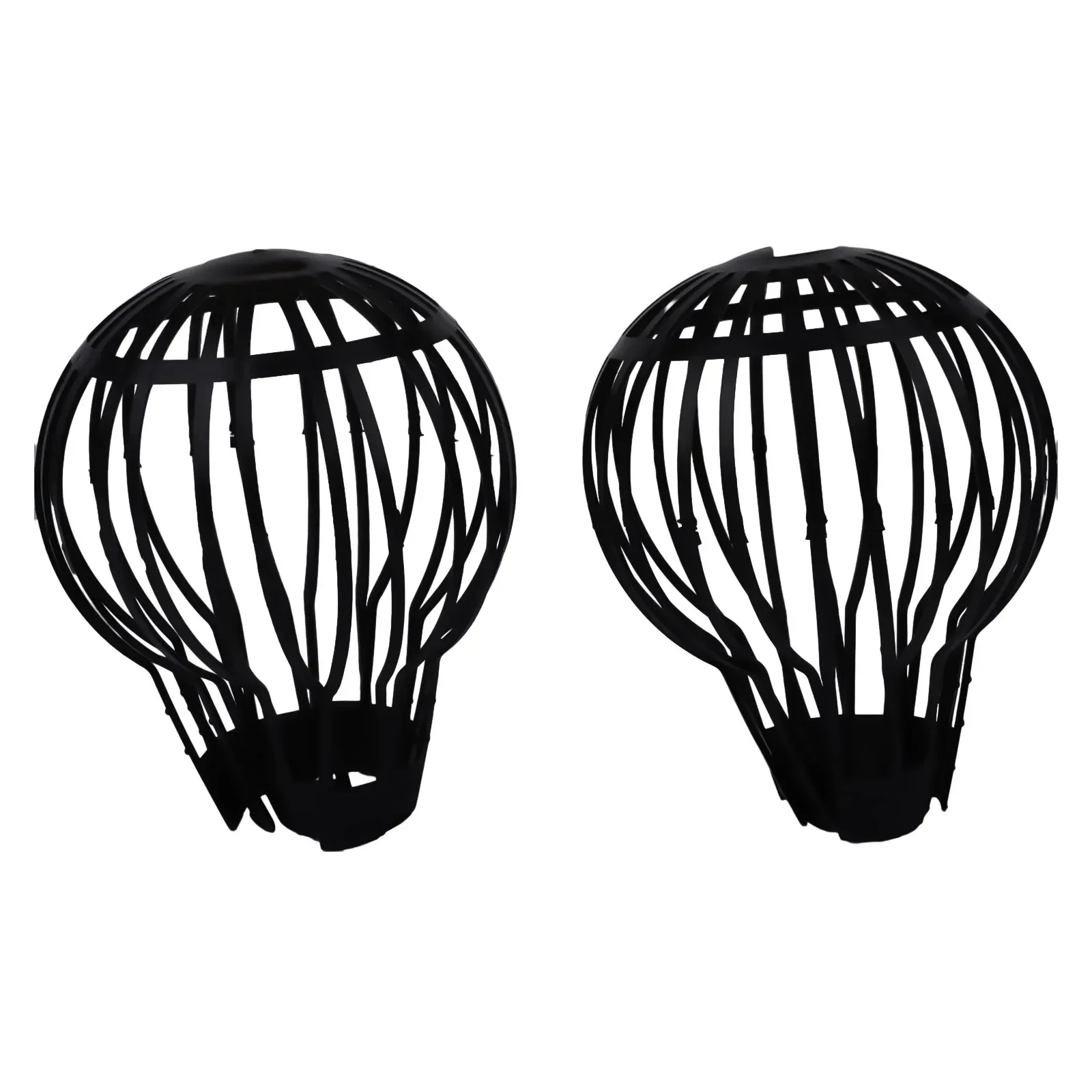 2/4/6pcs Leaves Protection Outdoor Downpipe Strainer Easy Install Black Gutter Guard Roof Drain Anti-blocking Home Debris Garden