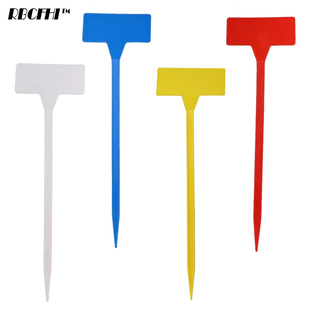 31x9x4.5cm Gardening Plastic Plant Labels Waterproof Garden Tags Durable Nursery Stake Flowers Markers Herbs Sign Classification garden labels flower plant labels plant markers