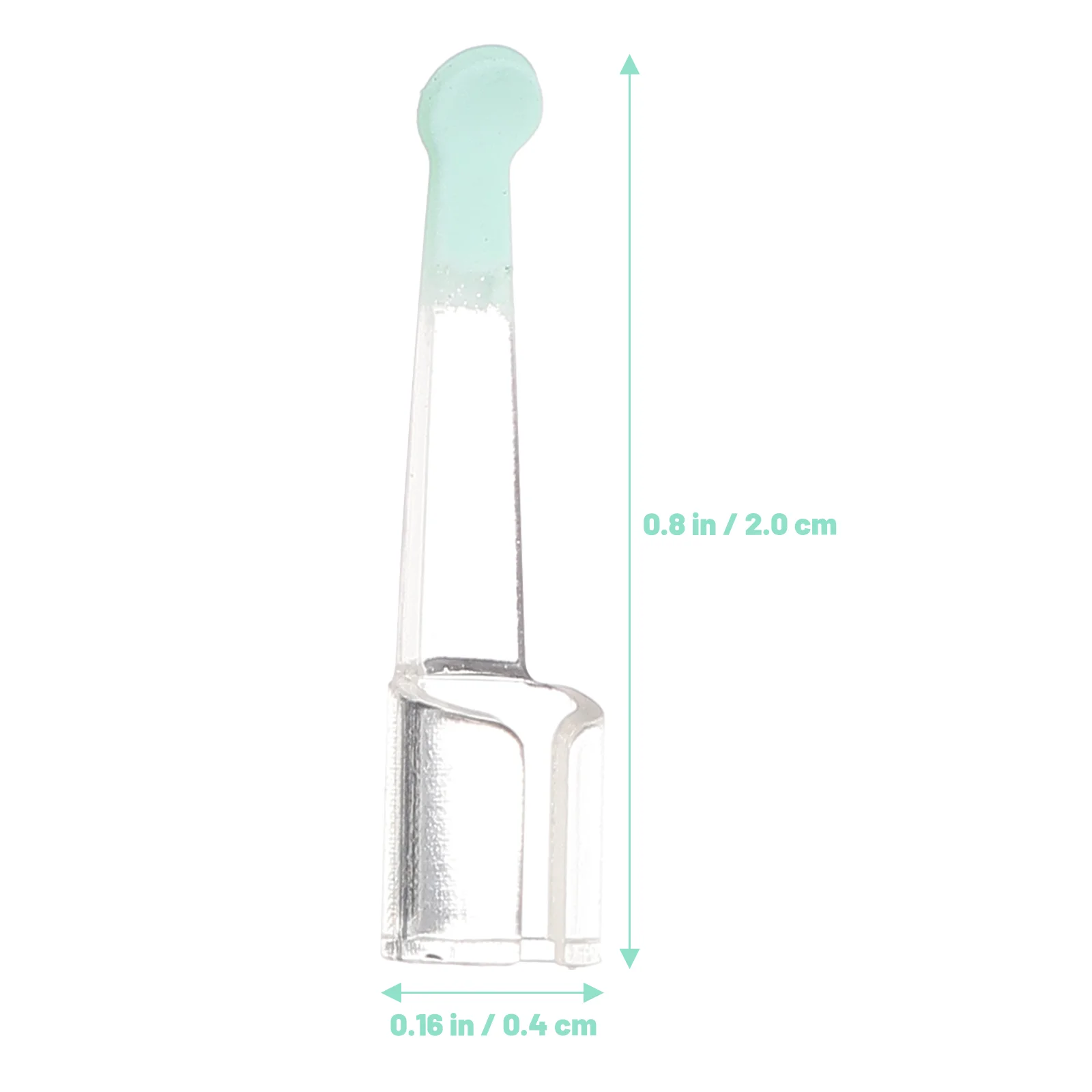 6 Pcs Visual Ear Spoon Head Wax Removal Replacement for Earwax Plugs Tips Scoops Earbuds Silicone 5