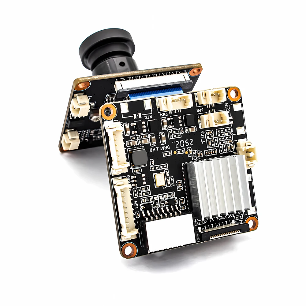 4K 30FPS POE IP Camera 8MP Webcam Board IMX415 CMOS With No Distortion Lens Supp