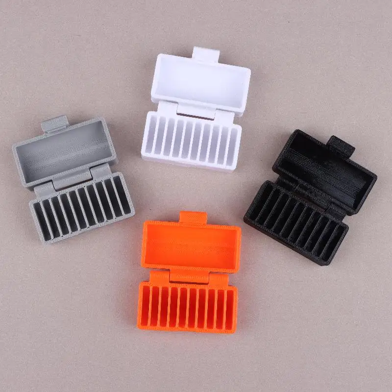 Y-1Pc 10홀 CR2032/CR2025 배터리 박스 코인 셀 보관 케이스 소형 배터리용 휴대용 보호 홀더 정리함