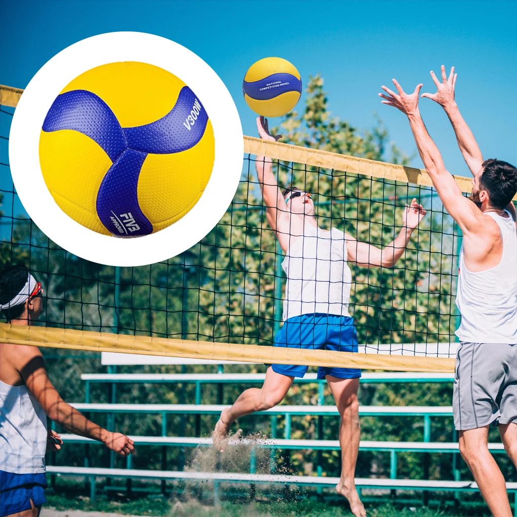 Size 5 Volleyball PU Ball MVA300 V300W V200W Volleyball Contest Soft Touch Indoor Outdoor Sport Gym Training Volleyball 4